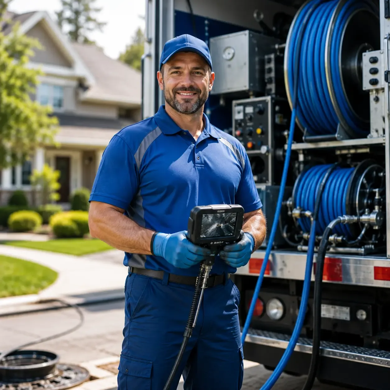 Local outdoor drain cleaning specialists in Bledsoe, TX